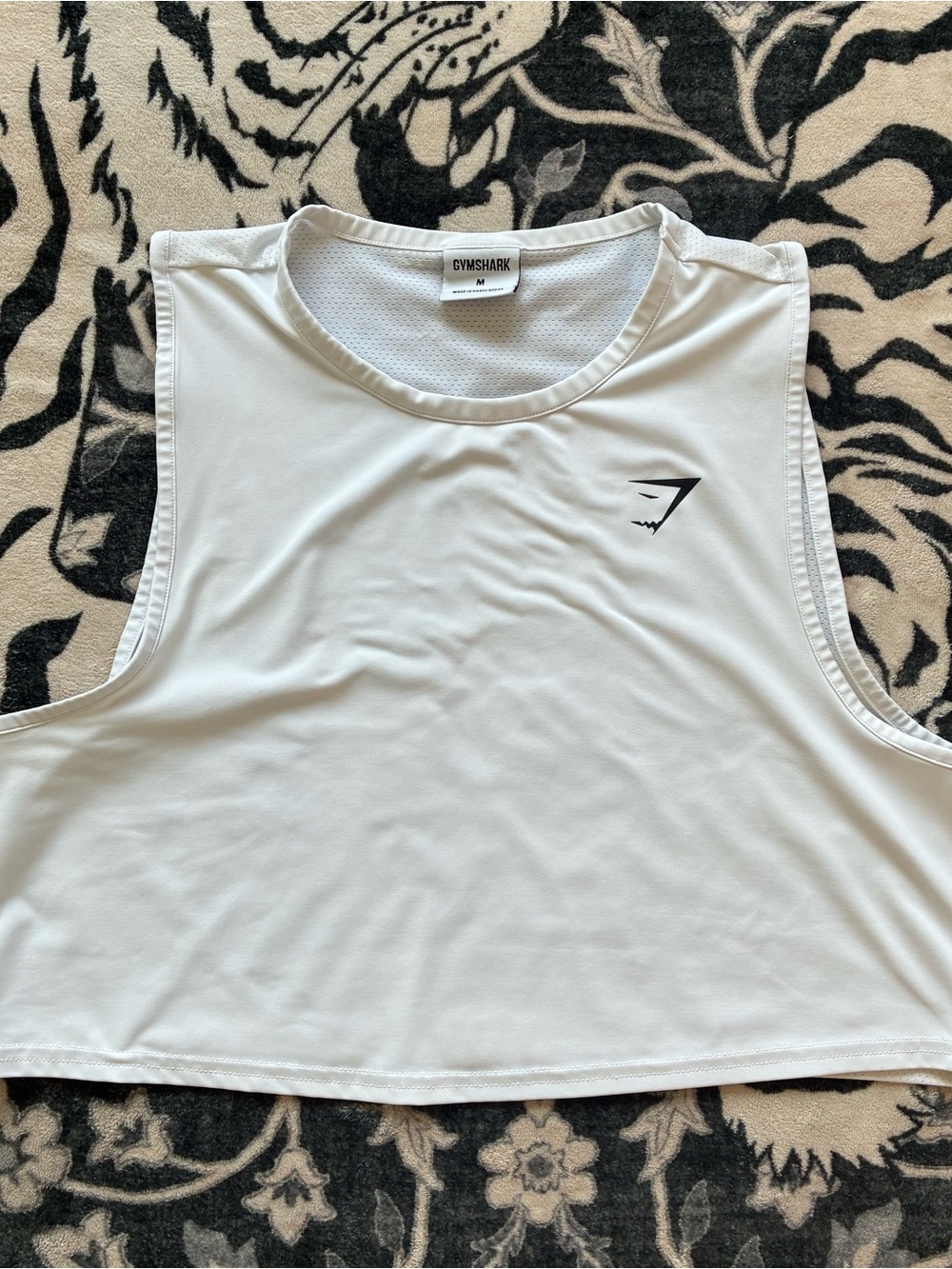 010 - WOMENS GYMSHARK CROPPED TANK TOP ATHLETIC SHIRT